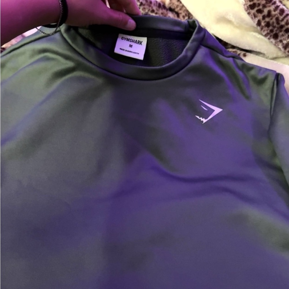 Gymshark Olive Performance Tee